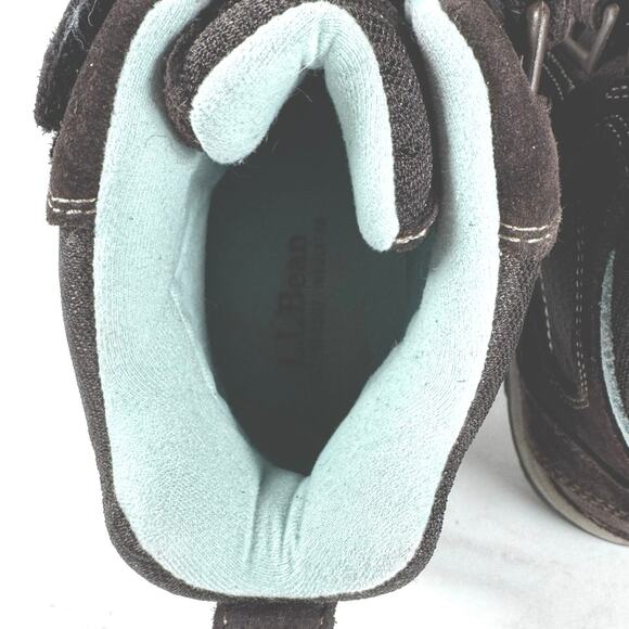 L.L. Bean Women’s Hiking Boots Size 6 TEK 2.5 Brown Suede PrimaLoft 200 Grams - Picture 10 of 10